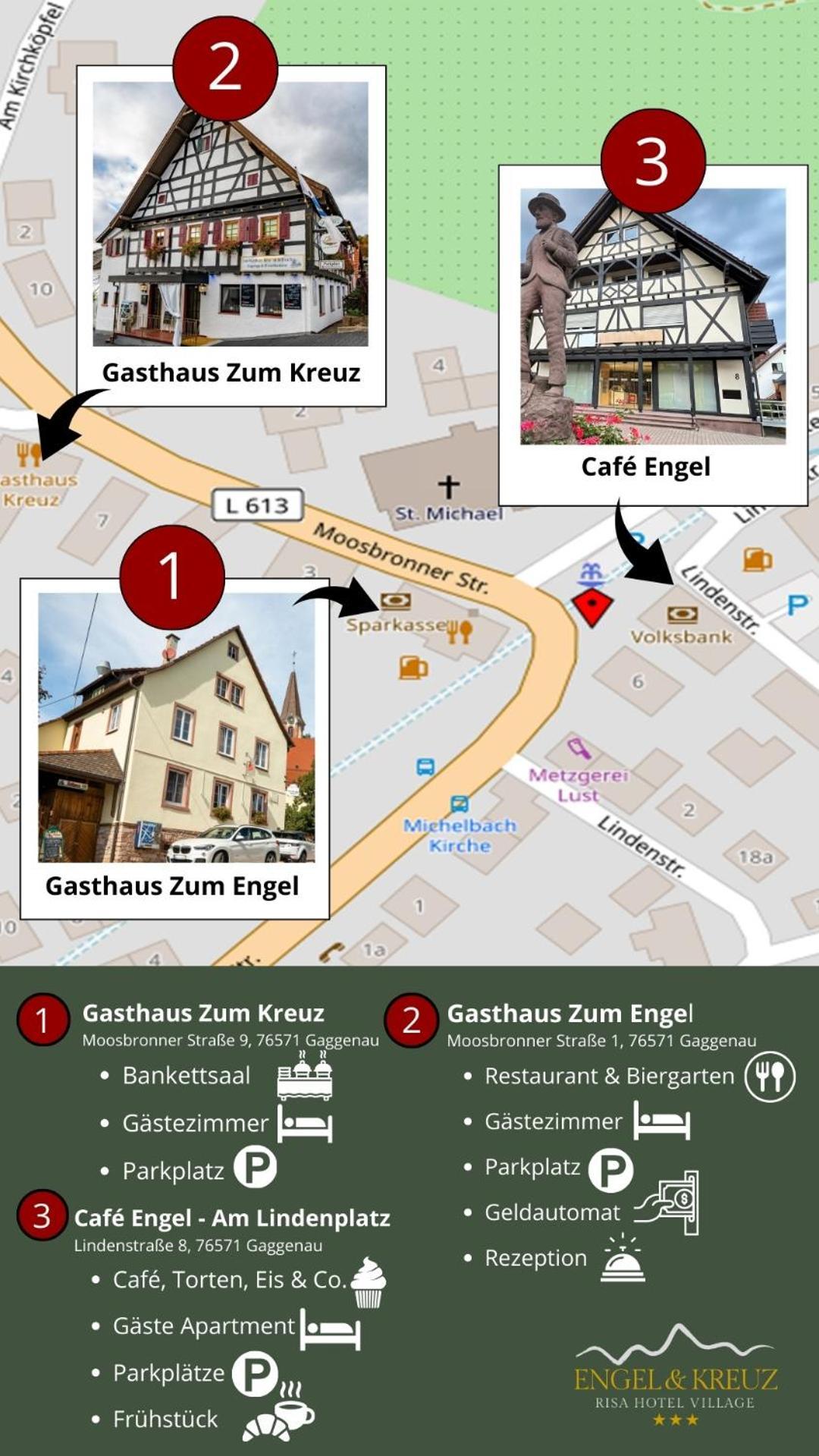Landhotel Engel & Kreuz Gaggenau Exterior photo